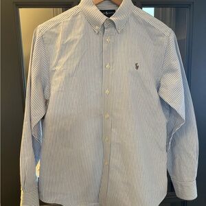 Ralph Lauren Blue Striped Boys’ Shirt